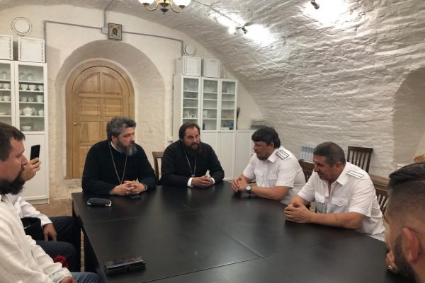 Meeting on the reburial of the remains of the Don atamans-heroes