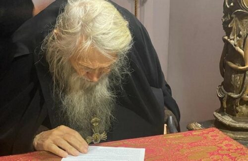 Visit of schema-archimandrite Elijah (Nozdrin)